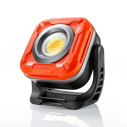 Rechargeable LED work light (stepless dimming, angle adjustment, waterproof IPX6, multi-purpose installation) LED-WL2