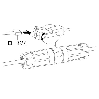Cable joint (with shield and protective cover) LFNCC-56S-WP