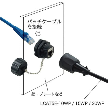 Outdoor LAN Modular Jack LKJACK-8WP