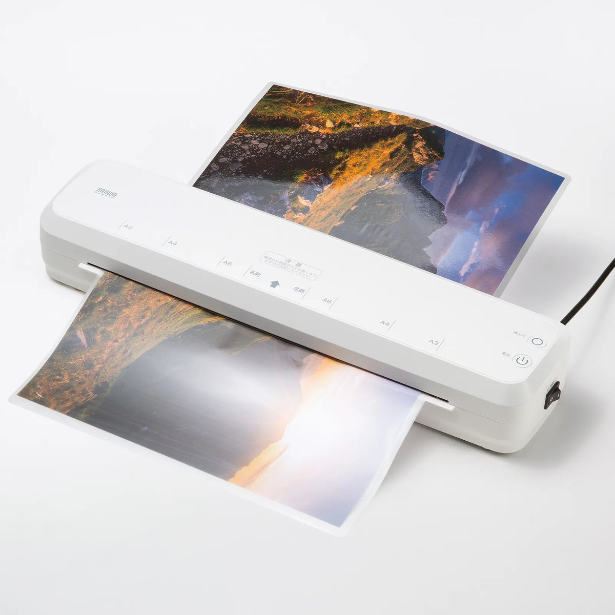 A3 Laminator (4 rollers, 90-second warm-up) LM-A34R1W