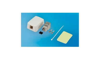 Category 6A mounting box (1P/shielded jack included) LMB-6A-1K