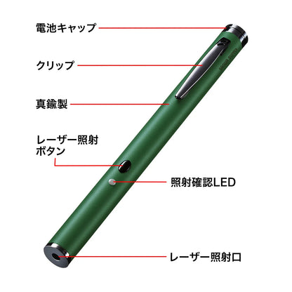 Green Laser Pointer LP-GL1017G