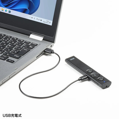 USB rechargeable power pointer LP-RF116BK