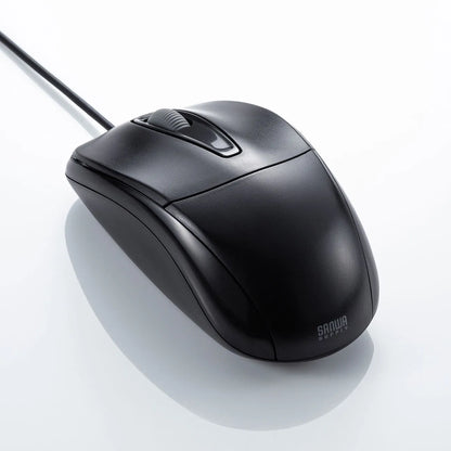 Silent wired optical mouse MA-122HBK
