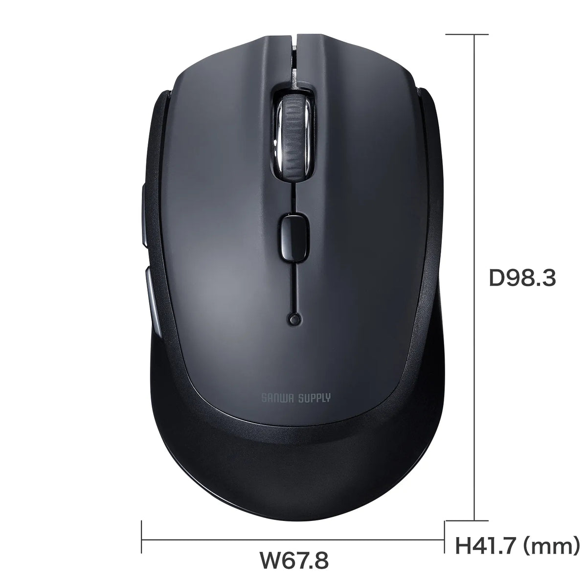 Bluetooth Blue LED Mouse (5 buttons) MA-BB509BK