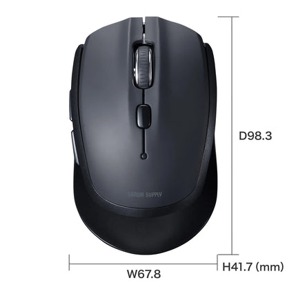 Bluetooth Blue LED Mouse (5 buttons) MA-BB509BK