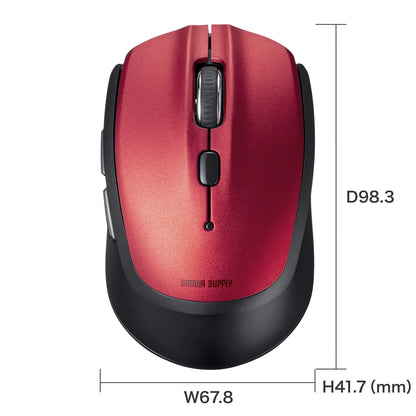 Bluetooth Blue LED Mouse (5 buttons) MA-BB509R
