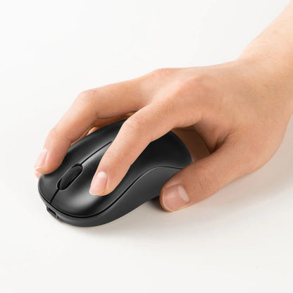Bluetooth Blue LED Mouse (Rechargeable) MA-BBRC312BK