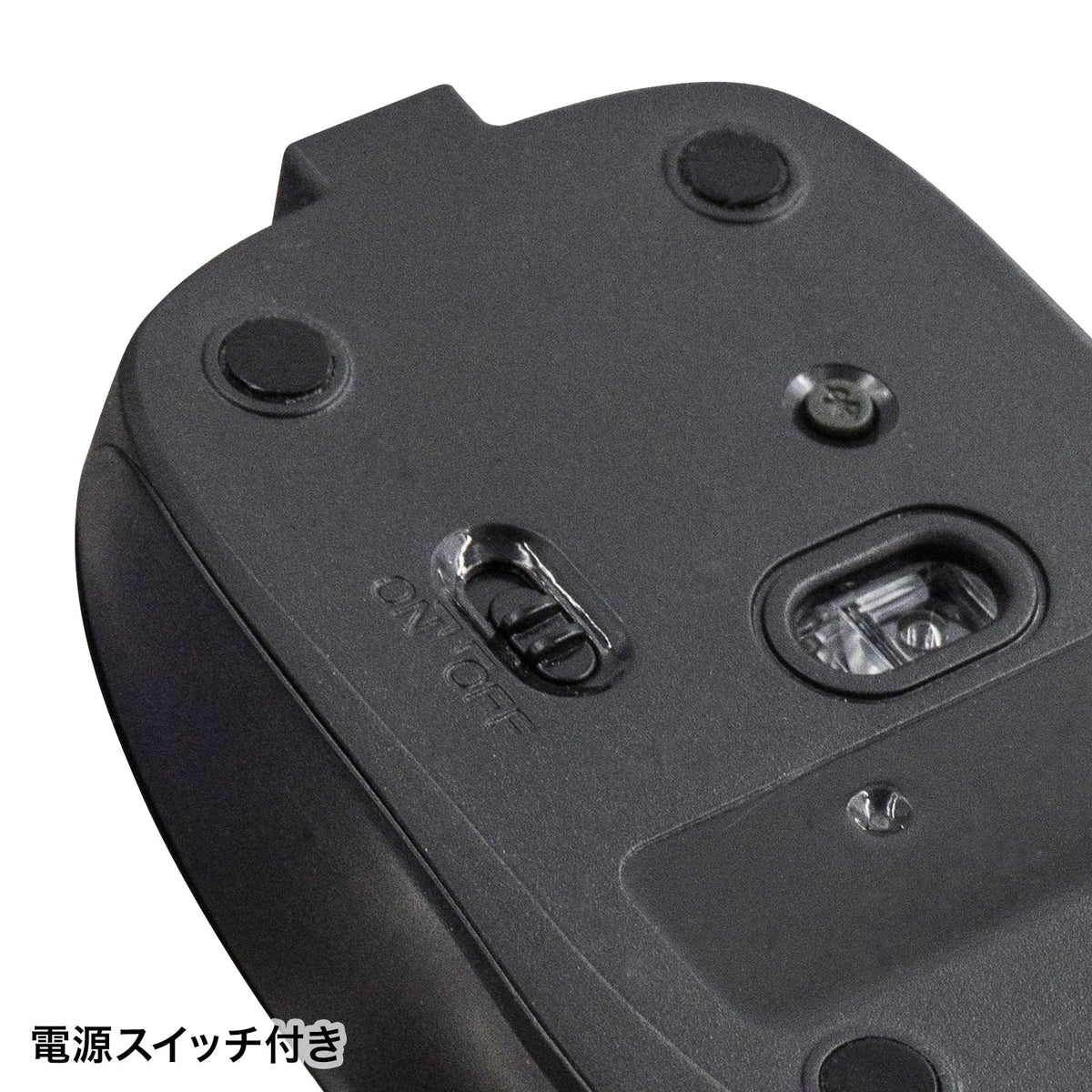 Silent Bluetooth Blue LED Mouse (Rechargeable) MA-BBS308BK