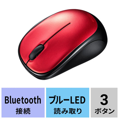 Silent Bluetooth Blue LED Mouse MA-BBS311RN