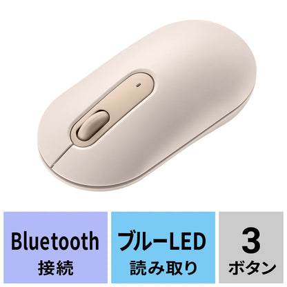 静音Bluetoothマウス MA-BBS333BG