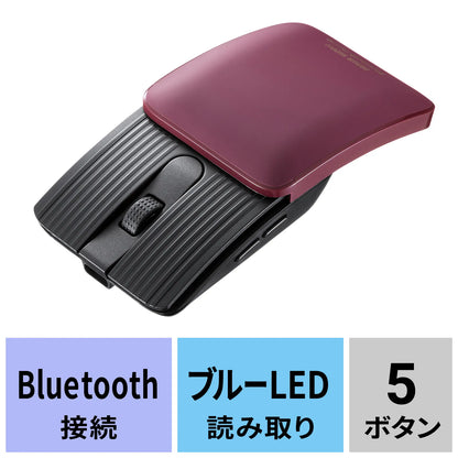 Silent Bluetooth Mouse (5 buttons) MA-BBS526R