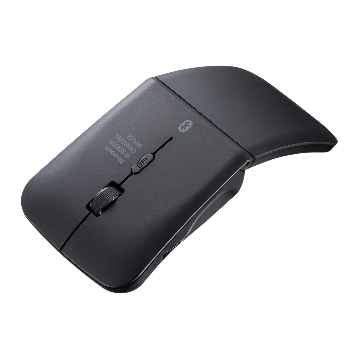 Silent Bluetooth 5.0 IR LED Mouse (3-button, slim design) MA-BIS3116BK