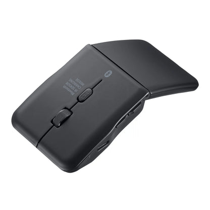 静音Bluetooth5.0 IR LEDマウス（5ボタン・薄型） MA-BIS5116BK