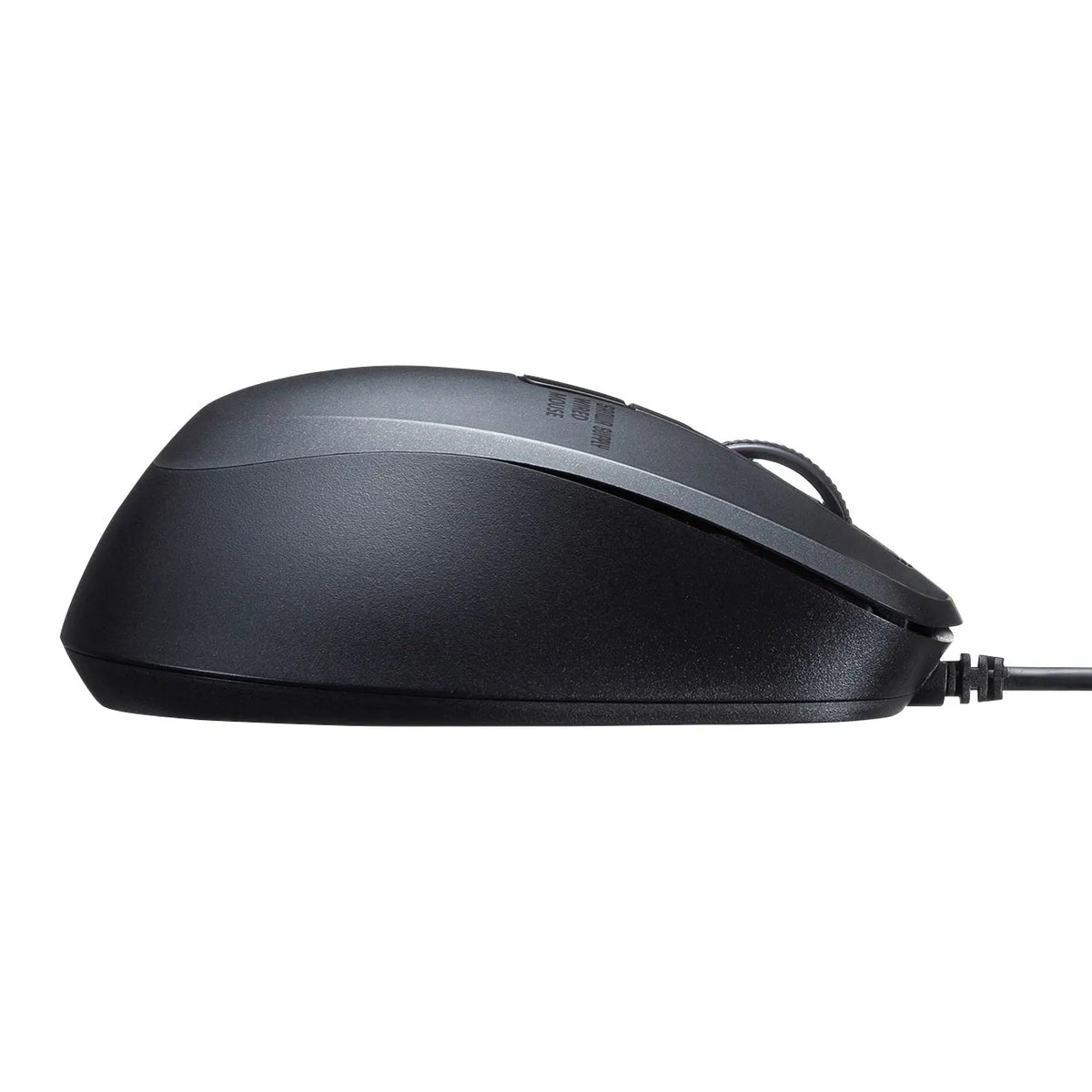 Silent Wired Blue LED Mouse (5 Buttons) MA-BL156BK