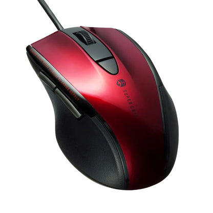Silent Wired Blue LED Mouse (5 Buttons) MA-BL168R