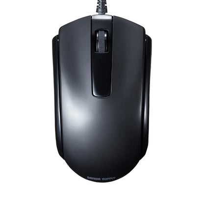 有線Type-CブルーLEDマウス MA-BLC158BK