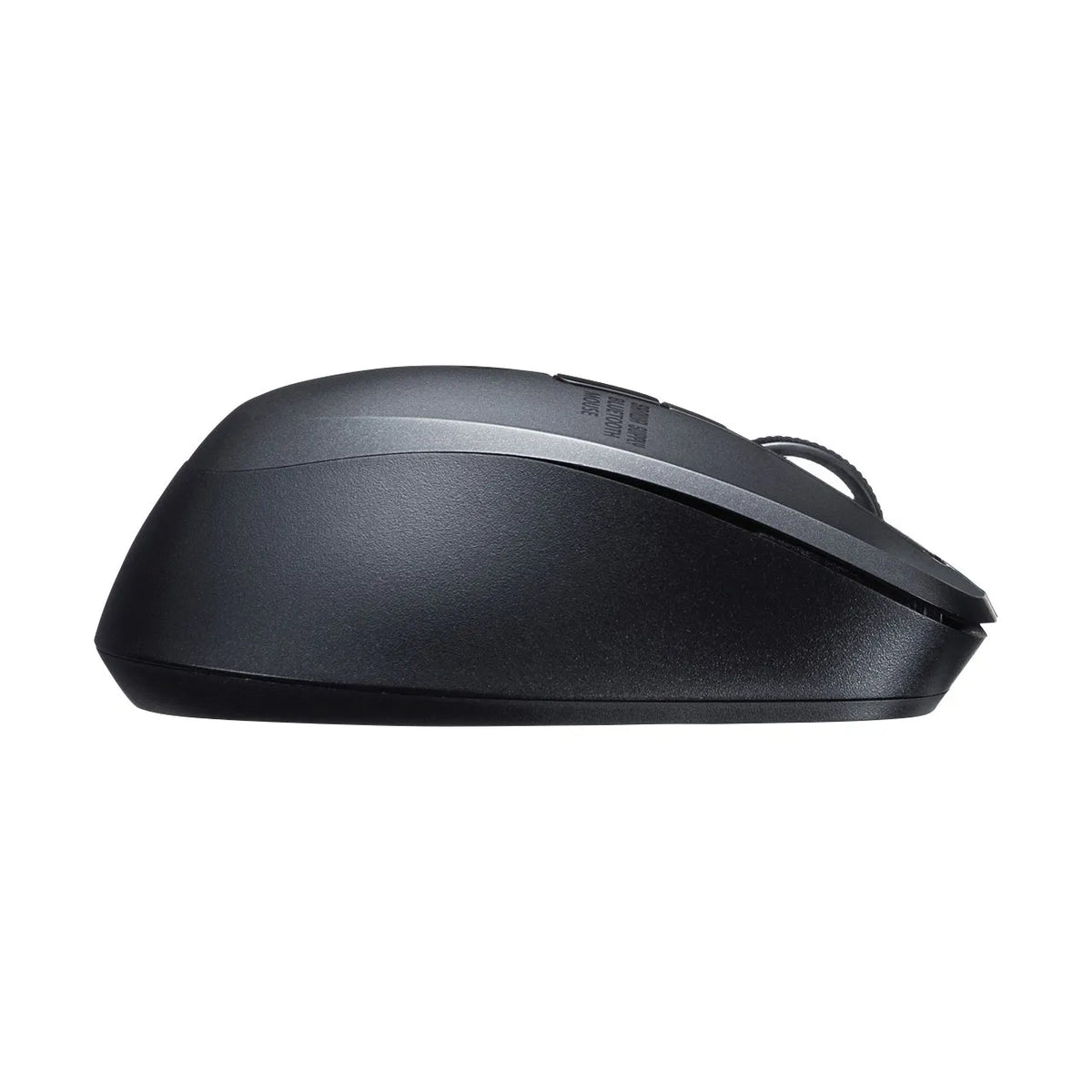 Silent Bluetooth 5.0 Blue LED Mouse (5 buttons, Black) MA-BTBL155BK