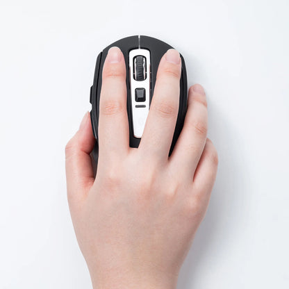Bluetooth 5.0 Blue LED Mouse MA-BTBL162BK