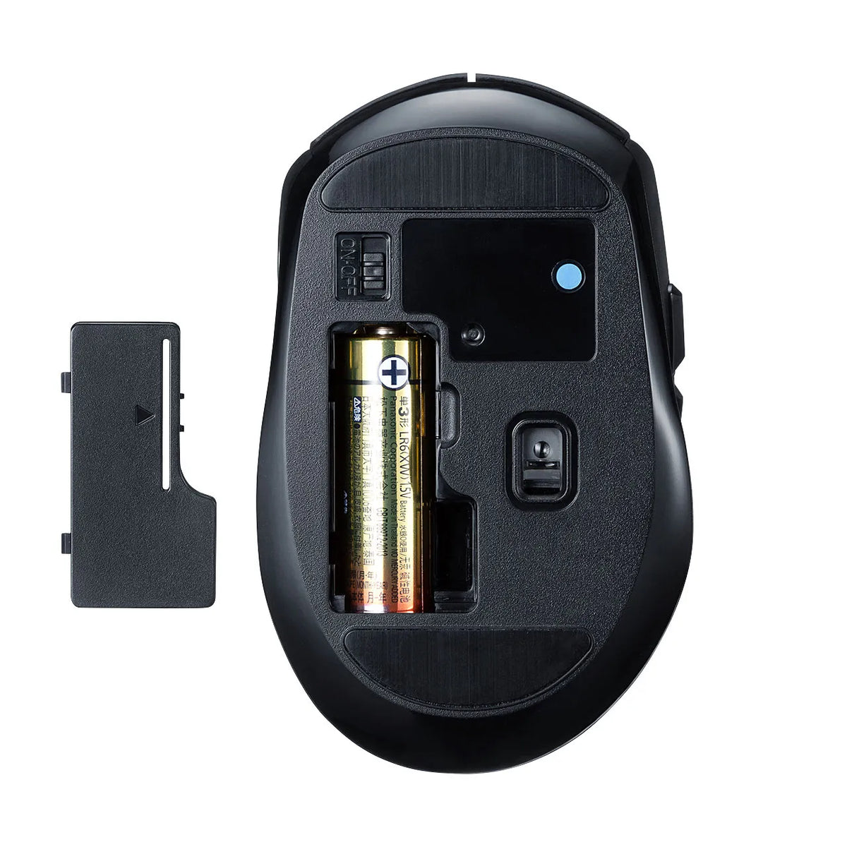 Bluetooth 5.0 Blue LED Mouse MA-BTBL162BK