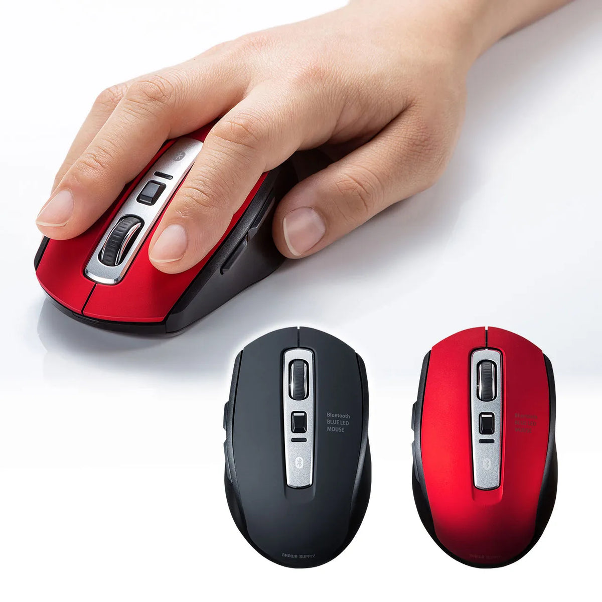 Bluetooth 5.0 Blue LED Mouse MA-BTBL162R