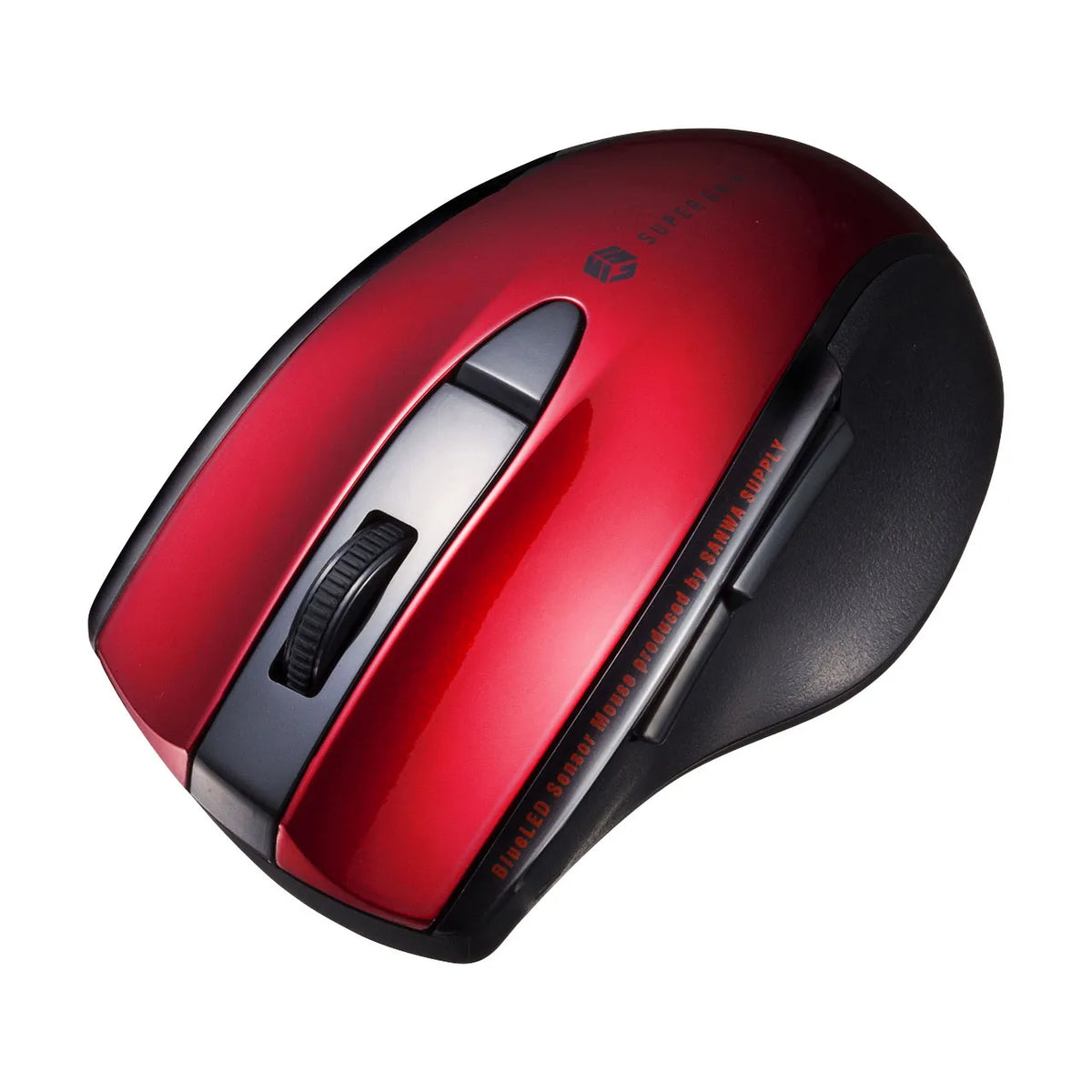 Silent Bluetooth Blue LED Mouse (5 buttons) MA-BTBL167R