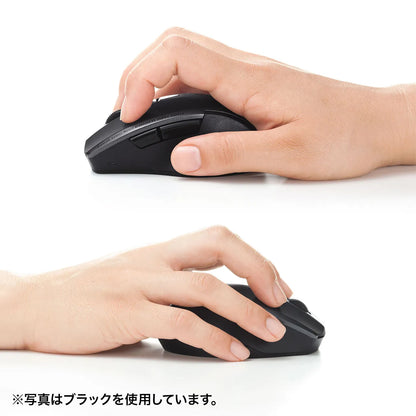 Silent Bluetooth Blue LED Mouse (5 buttons) MA-BTBL167R