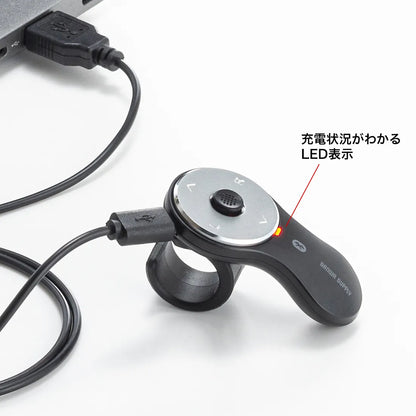 Bluetooth リングマウス3 MA-BTRING3BK