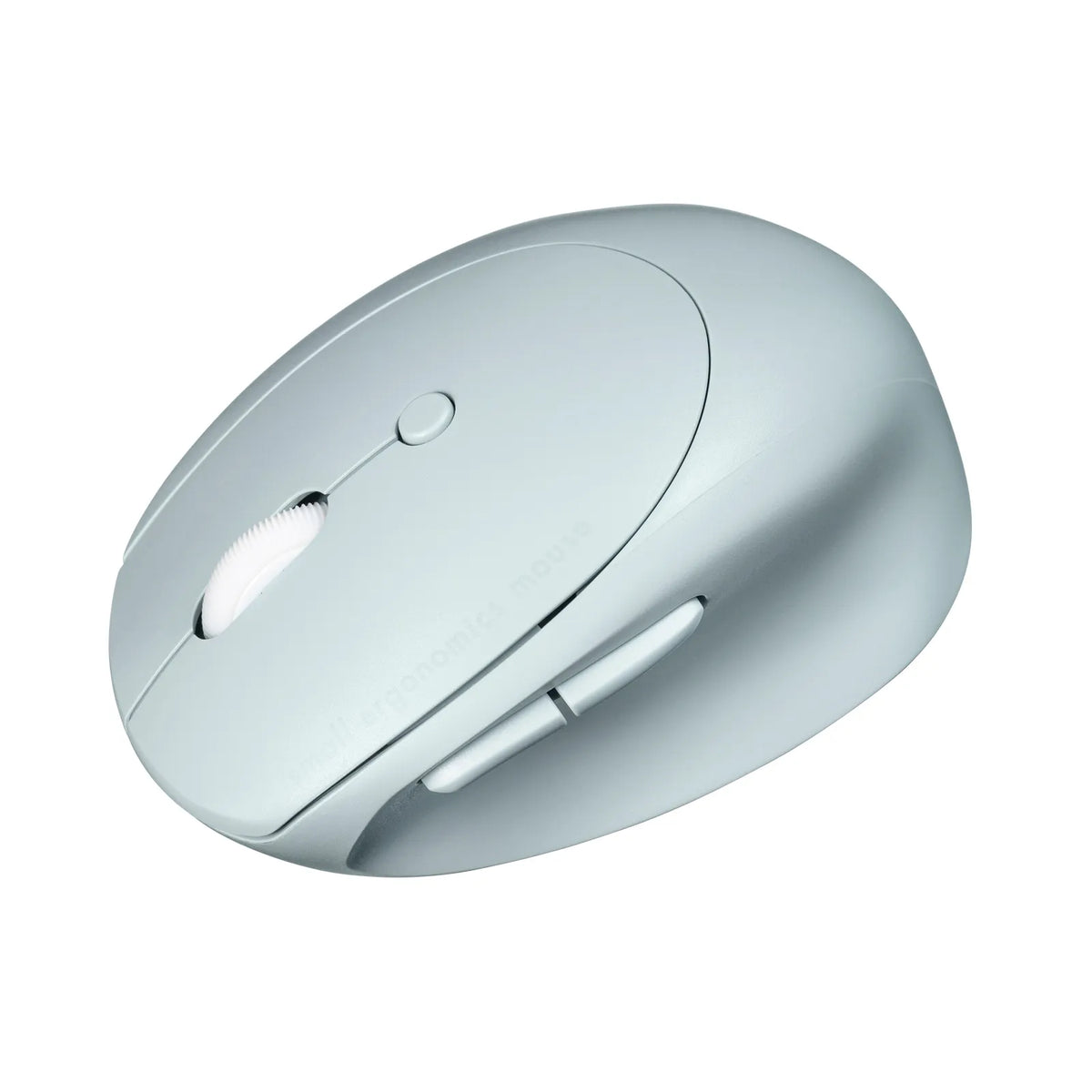 Silent Bluetooth Compact Ergonomic Mouse (Rechargeable, 5 Buttons) MA-EBBS522BL