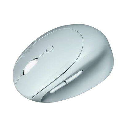 Silent Bluetooth Compact Ergonomic Mouse (Rechargeable, 5 Buttons) MA-EBBS522BL
