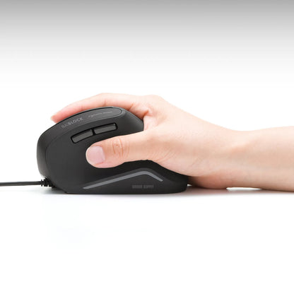 Antibacterial Silent Wired Ergonomic Mouse MA-ERGK9