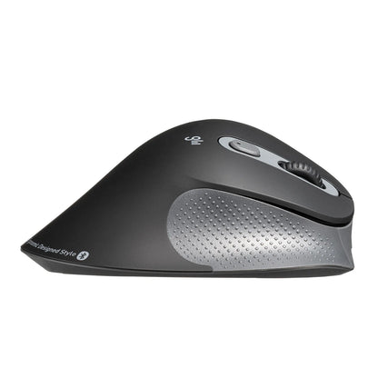静音ワイヤレスエルゴノミクスコンボマウス MA-EWBBS528LBK