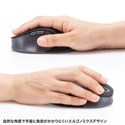 Silent Wireless Ergonomic Combo Mouse MA-EWBBS528MBK