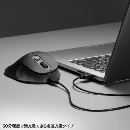 Silent Wireless Ergonomic Mouse MA-EWBS528MBK