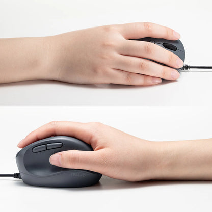Antibacterial Silent Wired Ergonomic Mouse MA-EYBS522BK