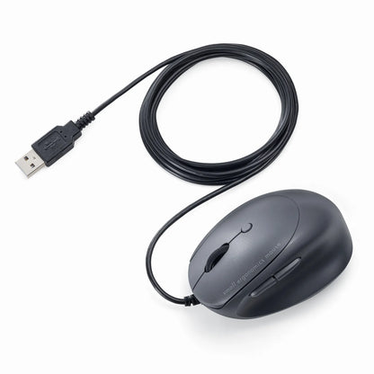 Antibacterial Silent Wired Ergonomic Mouse MA-EYBS522BK