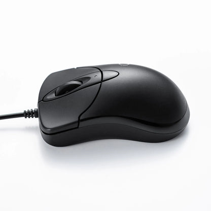Silent wired blue LED mouse "ioplus" MA-IPYBS301BK