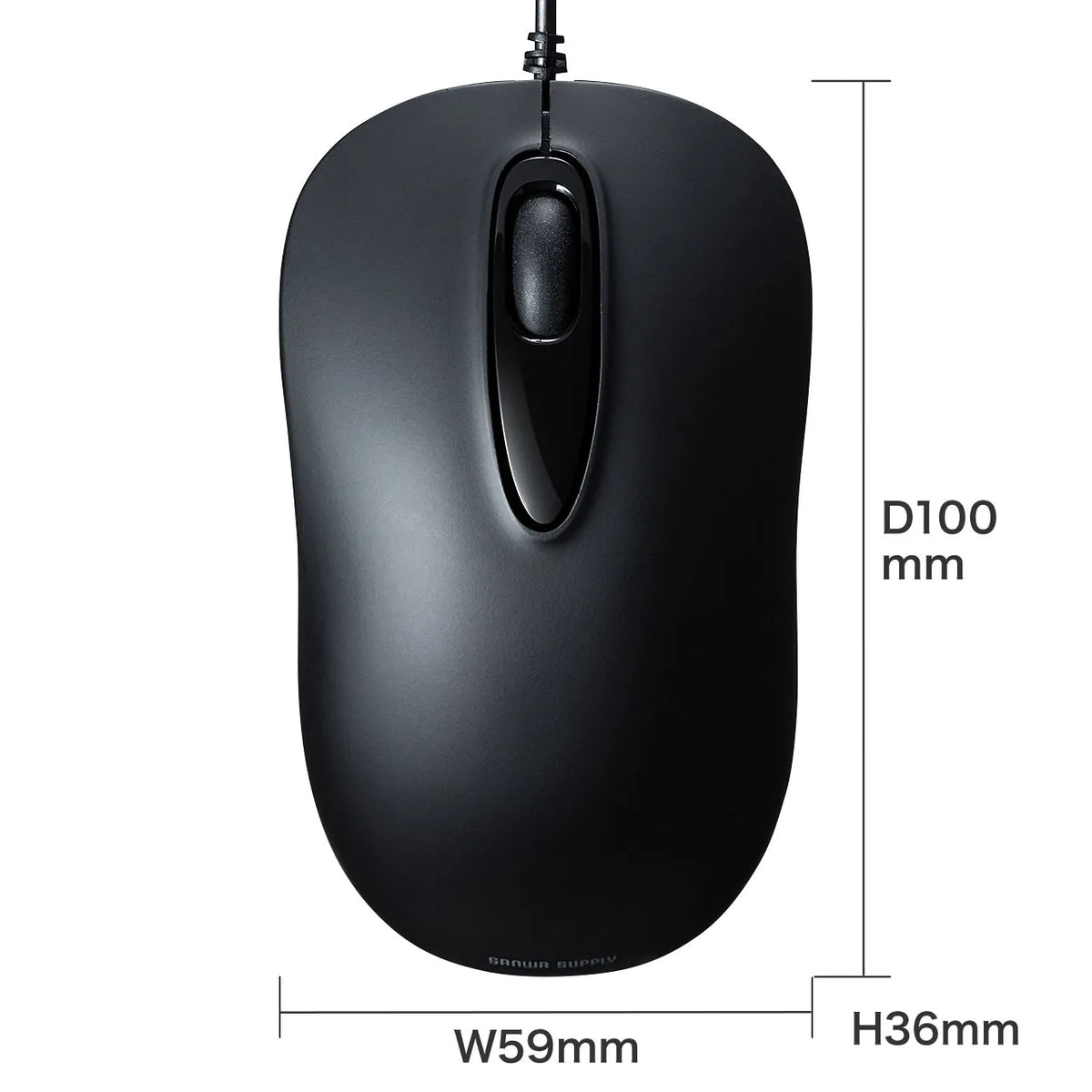 Wired laser mouse MA-LS176BK