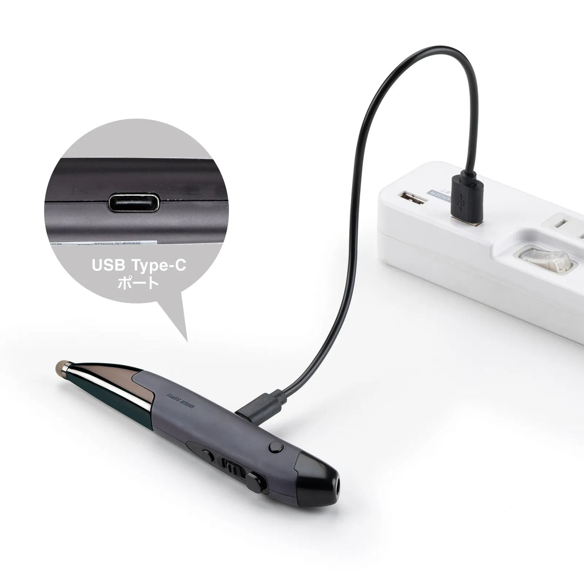 Bluetooth pen-type mouse (rechargeable) MA-PBB317DS