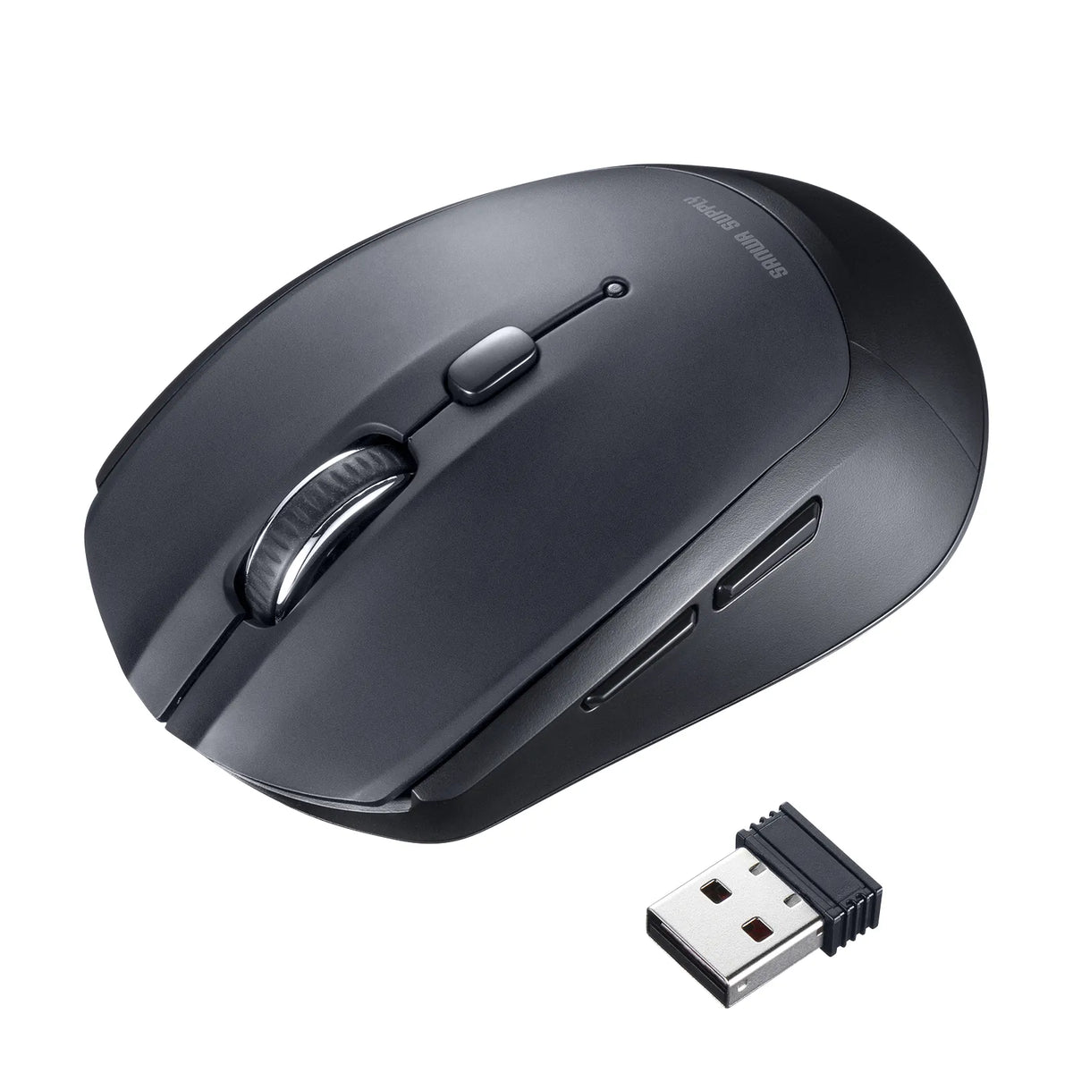 Wireless Blue LED Mouse (5 buttons) MA-WB509BK