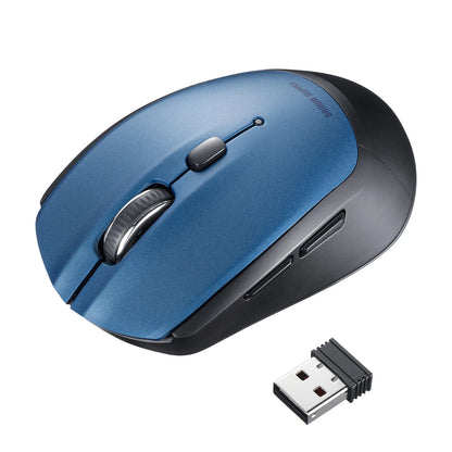 Wireless Blue LED Mouse (5 buttons) MA-WB509BL