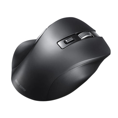 ワイヤレスブルーLEDマウス（5ボタン） MA-WB518BK