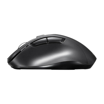 ワイヤレスブルーLEDマウス（5ボタン） MA-WB518BK