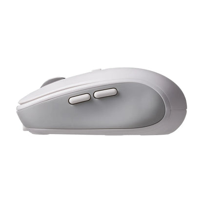 Silent Bluetooth Wireless Mouse (Rechargeable, 5 Buttons) MA-WBBS519W