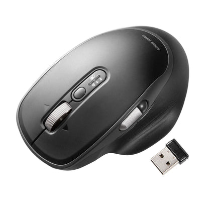Bluetooth Wireless Mouse (with high-speed scroll, tilt wheel, and side wheel) MA-WBIRS635BK