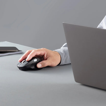 Bluetooth Wireless Mouse (with high-speed scroll, tilt wheel, and side wheel) MA-WBIRS635BK
