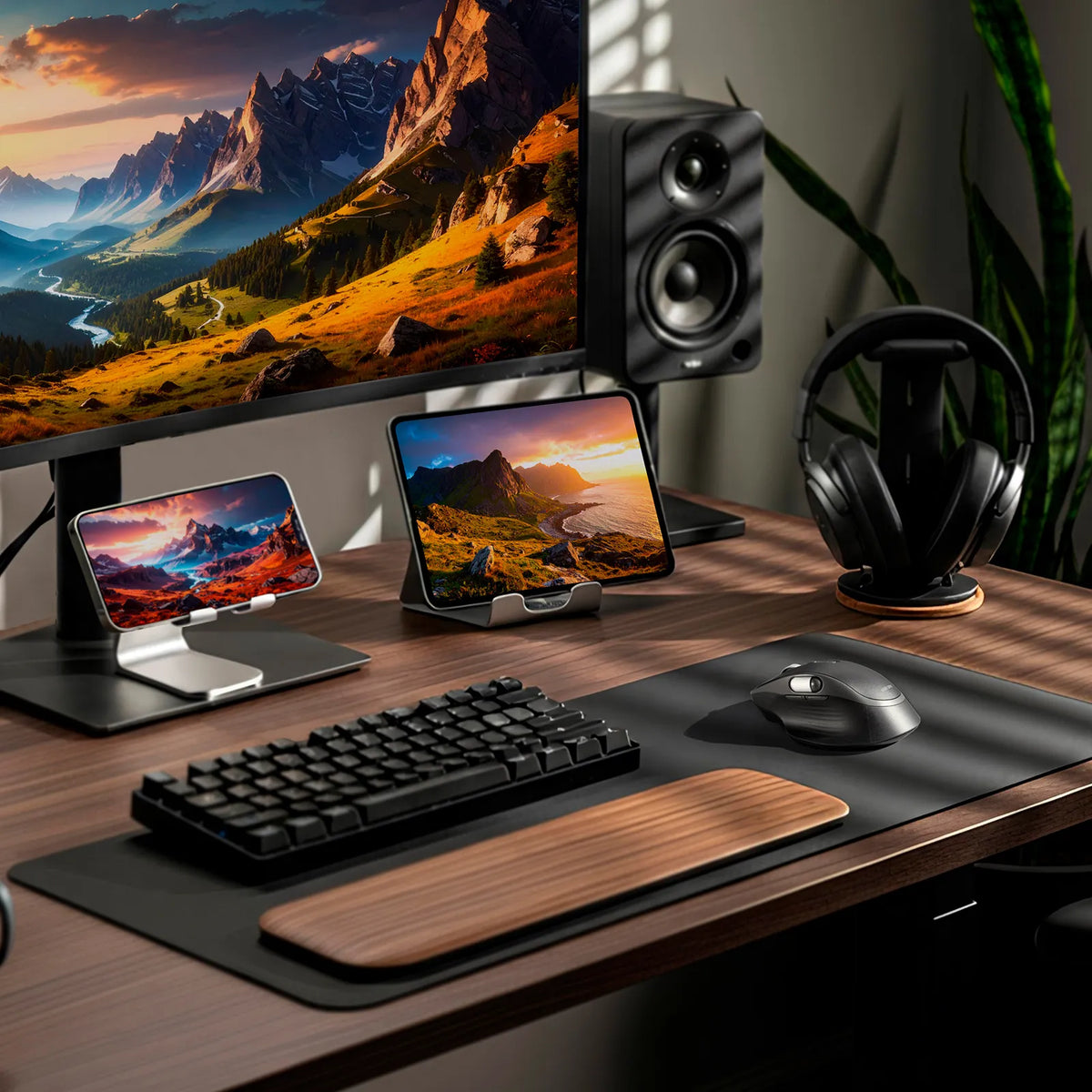 Bluetooth Wireless Mouse (with high-speed scroll, tilt wheel, and side wheel) MA-WBIRS635BK