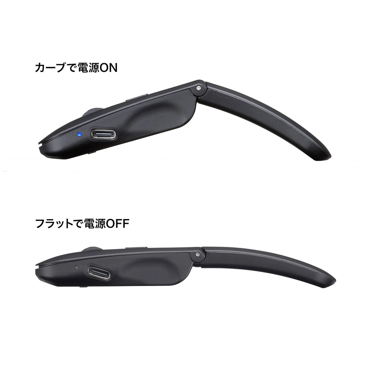 Silent Wireless IR LED Combo Mouse (3 Buttons, Slim Design) MA-WBIS3117BK
