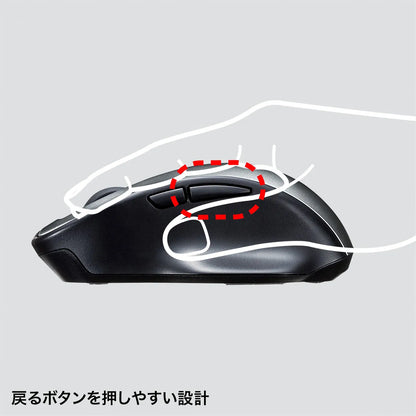Wireless Blue LED Mouse MA-WBL134GM