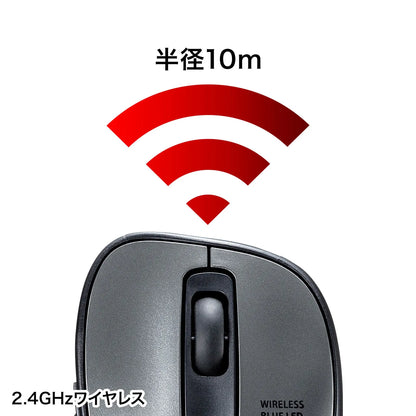 Wireless Blue LED Mouse MA-WBL134GM